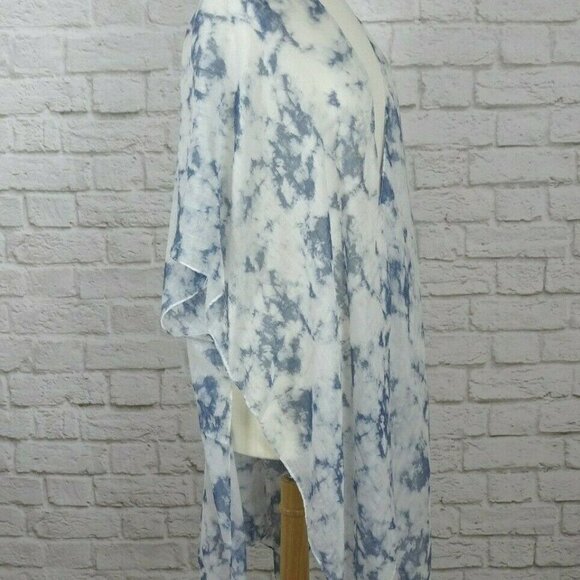 NWT Ivy London NYC Tie-Dye Cover-Up Kimono Caftan Beach Swim OS - Picture 5 of 11